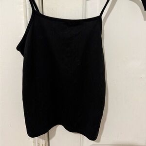 Navy and black tank tops